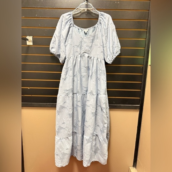 Baltic Born Dresses & Skirts - Baltic Born Light Blue Maxi Dress L Like New